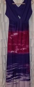 Magenta and Purple Maxi